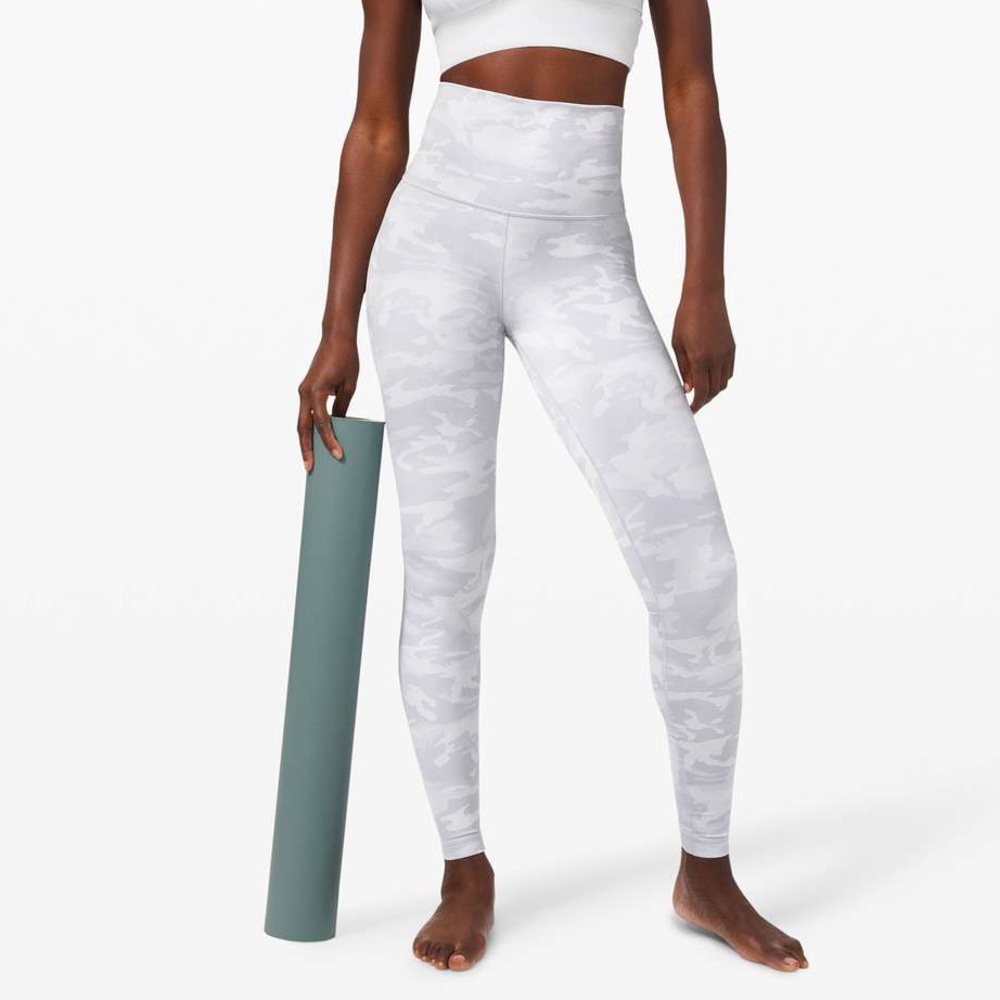 Lululemon wunder under incognito camo leggings 25”